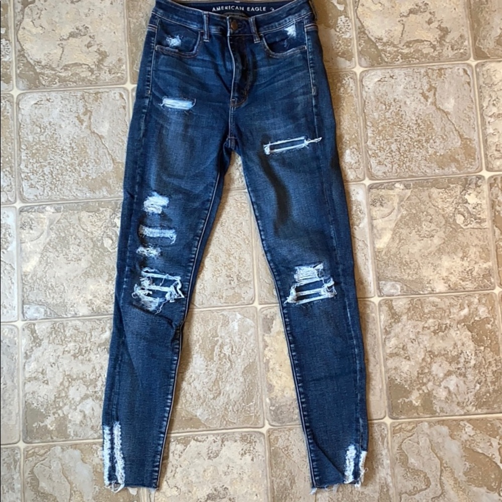 American Eagle Super Hi-Rise Jegging